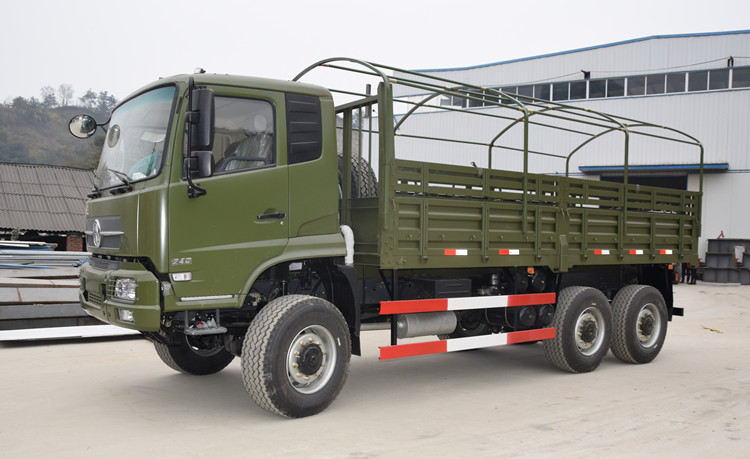 6x6 all-wheel-drive cargo truck for a wide range of cargo transport